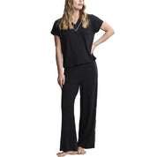 LUXE MILK PIPED SET BLACK