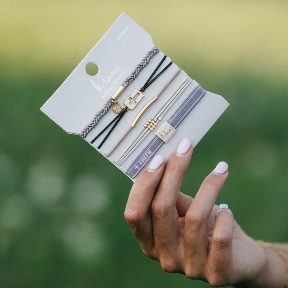 FAITH HAIR TIE BRACELET