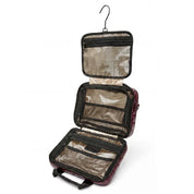 STOWAWAY TOILETRY CASE GLOSSY BURGUNDY