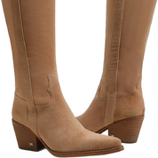 WYATT KNEE HIGH BOOT TAN