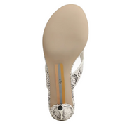 AMIE KITTEN HEEL SANDAL IVORY