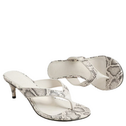 AMIE KITTEN HEEL SANDAL IVORY