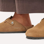 BOSTON SUEDE DARK TEA