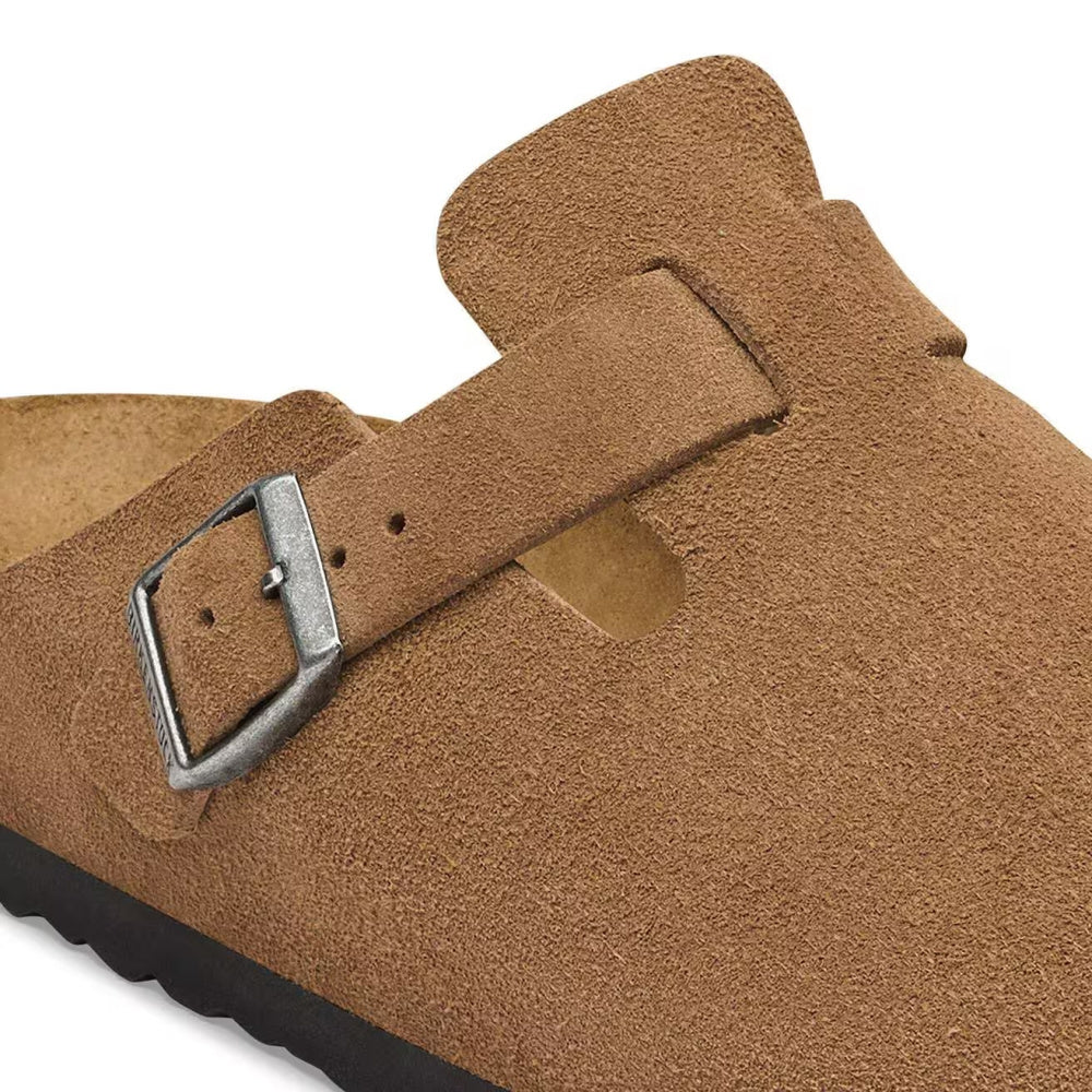 BOSTON SUEDE DARK TEA