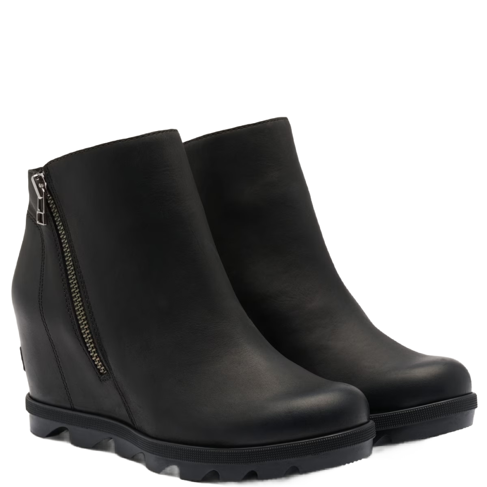 JOAN RHAPSODY ZIP WEDGE BOOT