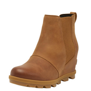 JOAN RHAPSODY CHELSEA WEDGE VELVET TAN
