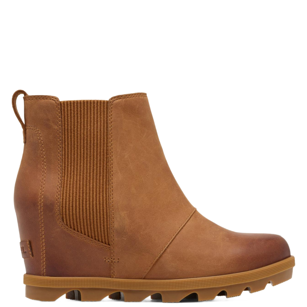 JOAN RHAPSODY CHELSEA WEDGE VELVET TAN