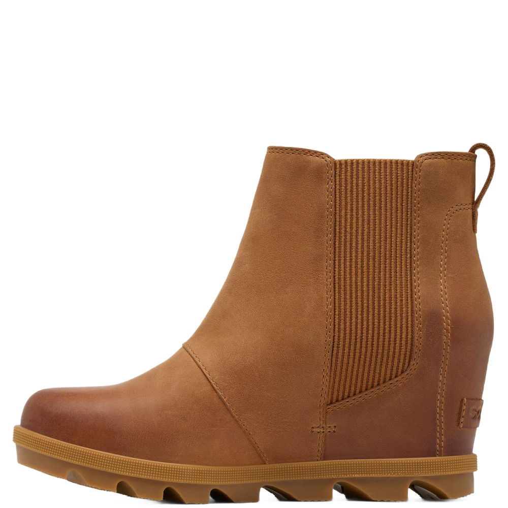 JOAN RHAPSODY CHELSEA WEDGE VELVET TAN