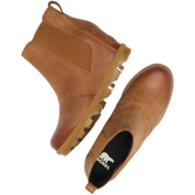 JOAN RHAPSODY CHELSEA WEDGE VELVET TAN