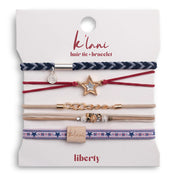 LIBERTY HAIR TIE BRACELET
