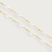BEADED NECKLACE PEARL