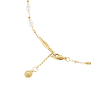 BEADED NECKLACE PEARL