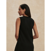 KYLER TANK MIDI DRESS BLACK