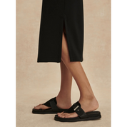 KYLER TANK MIDI DRESS BLACK