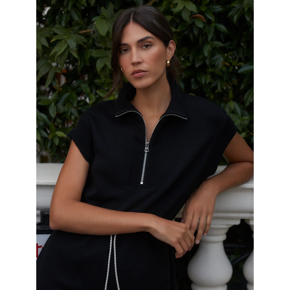 AVAYA HALF ZIP DRESS