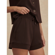 ATRIUM HIGH RISE SHORT 4.5" COFFEE BEAN