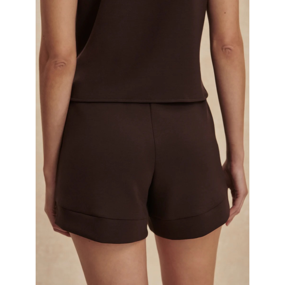 ATRIUM HIGH RISE SHORT 4.5" COFFEE BEAN
