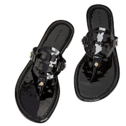 MILLER PATENT SANDAL PERFECT BLACK