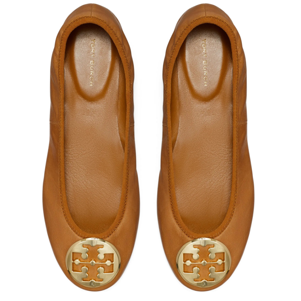 REVA TRAVEL BALLET PECAN PRALINE / GOLD