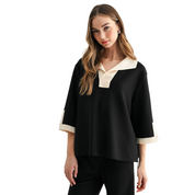 KATHERINE TOP BLACK