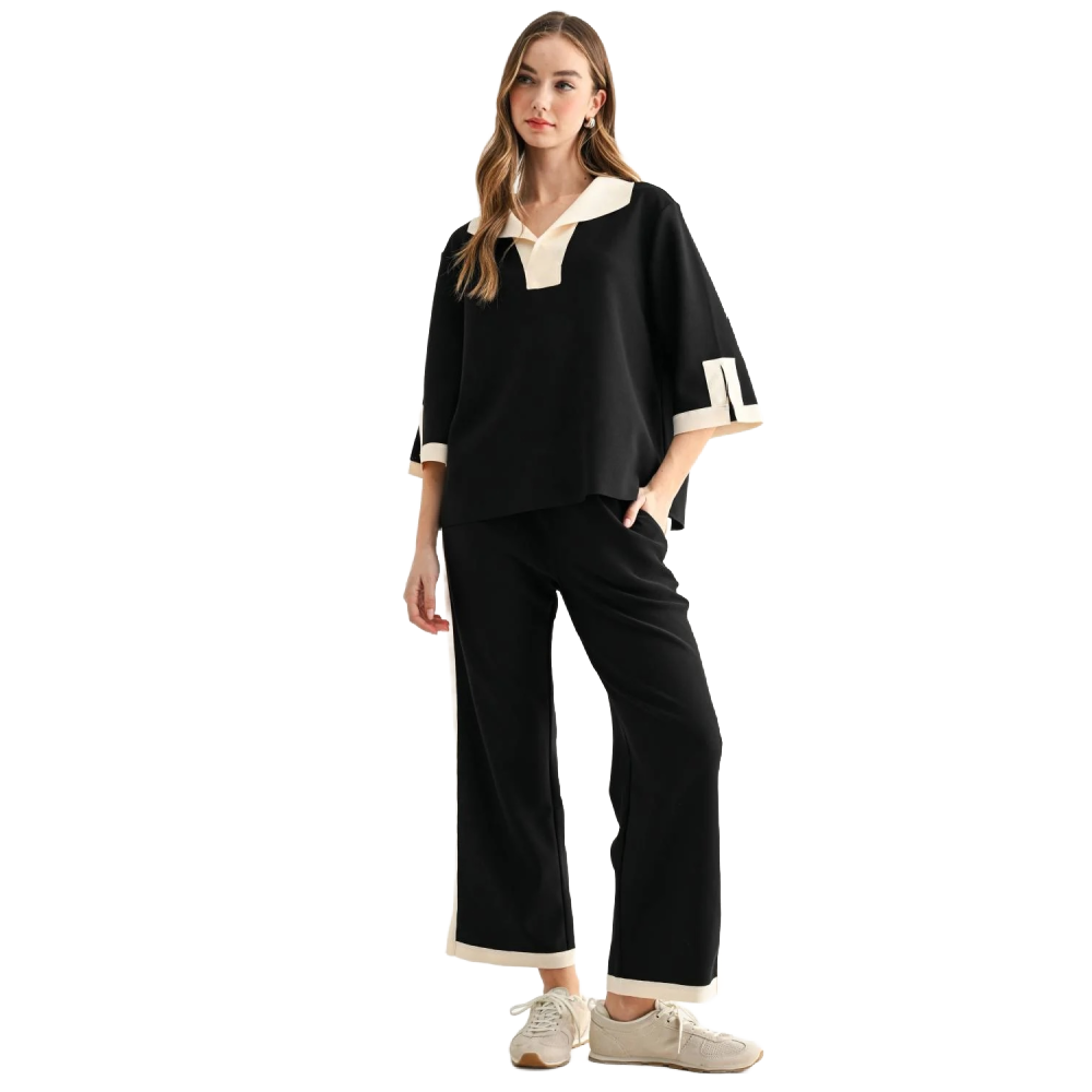 KATHERINE TOP BLACK