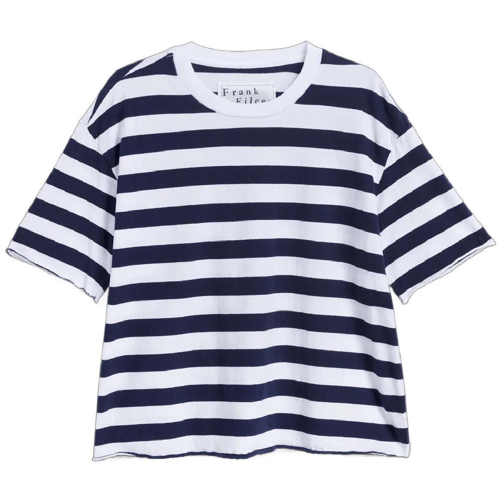 PERRY NYC CREWNECK TEE NAUTICAL STRIP