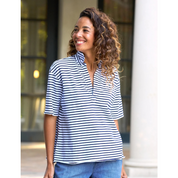 PATTY SHORT-SLEEVE POPOVER HENLEY