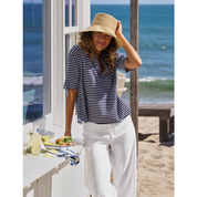 Patty Short-Sleeve Popover Henley