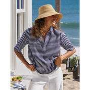 Patty Short-Sleeve Popover Henley