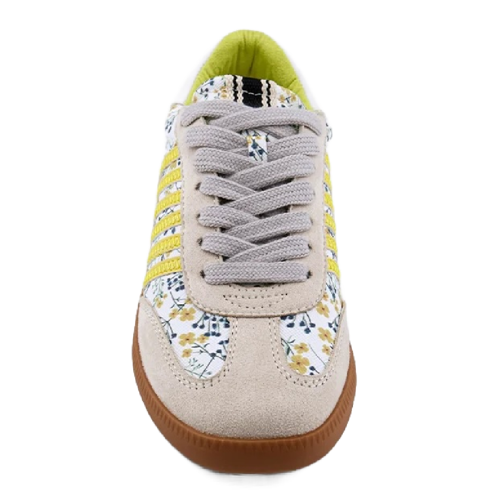 STEVIE MINI YELLOW PRINT SNEAKER