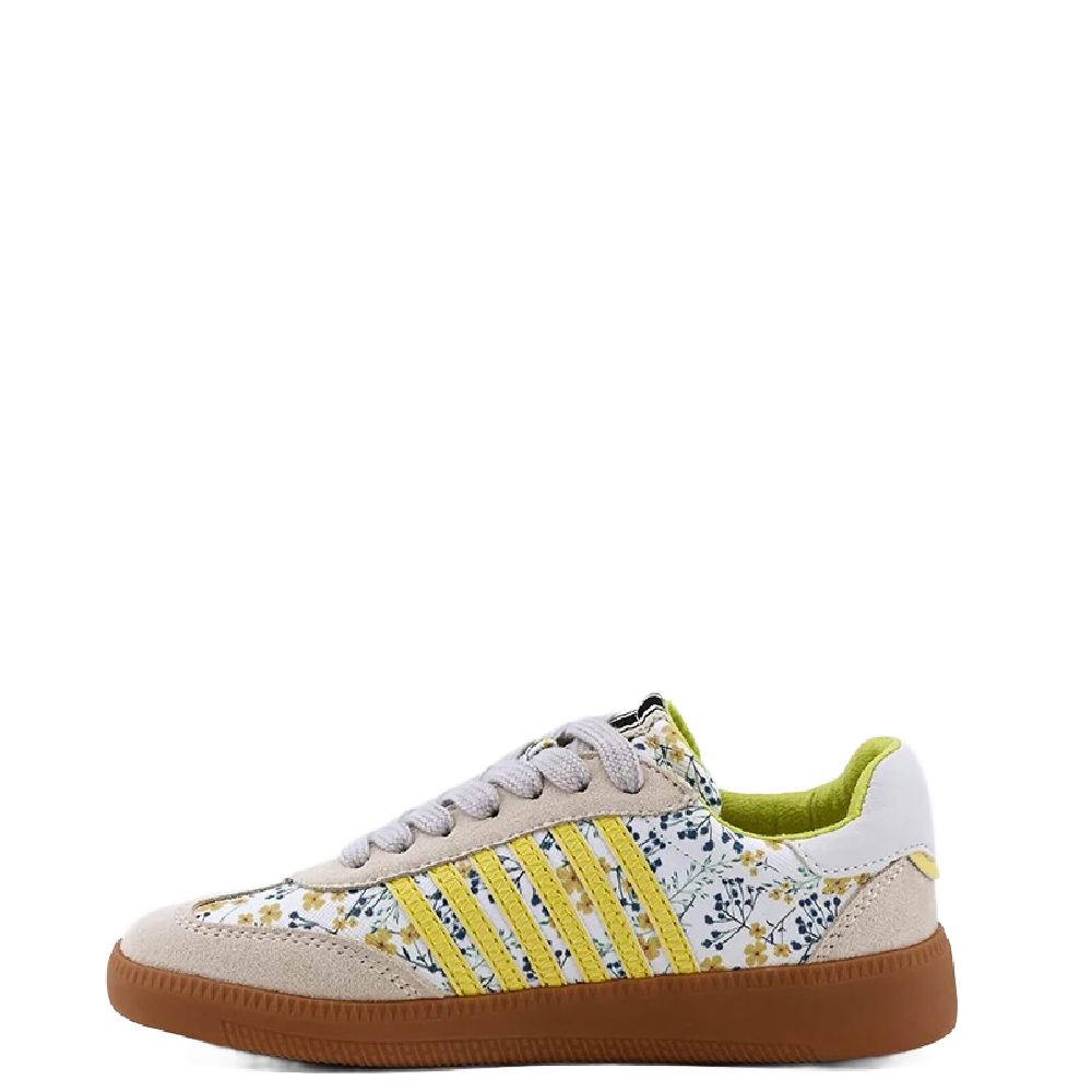 STEVIE MINI YELLOW PRINT SNEAKER