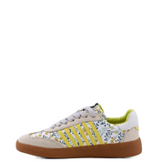 STEVIE MINI YELLOW PRINT SNEAKER