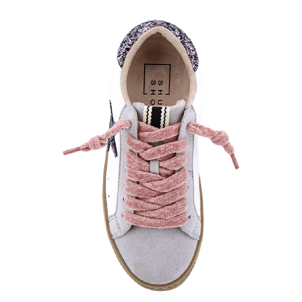 PAULA MINI PEWTER/GLITTER