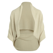 KNIT WRAP SCARF OATMEAL