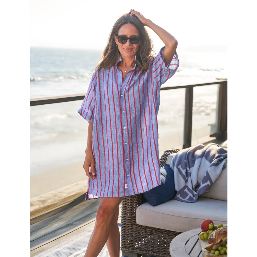 ROSEMARY SHORT-SLEEVE SHIRTDRESS