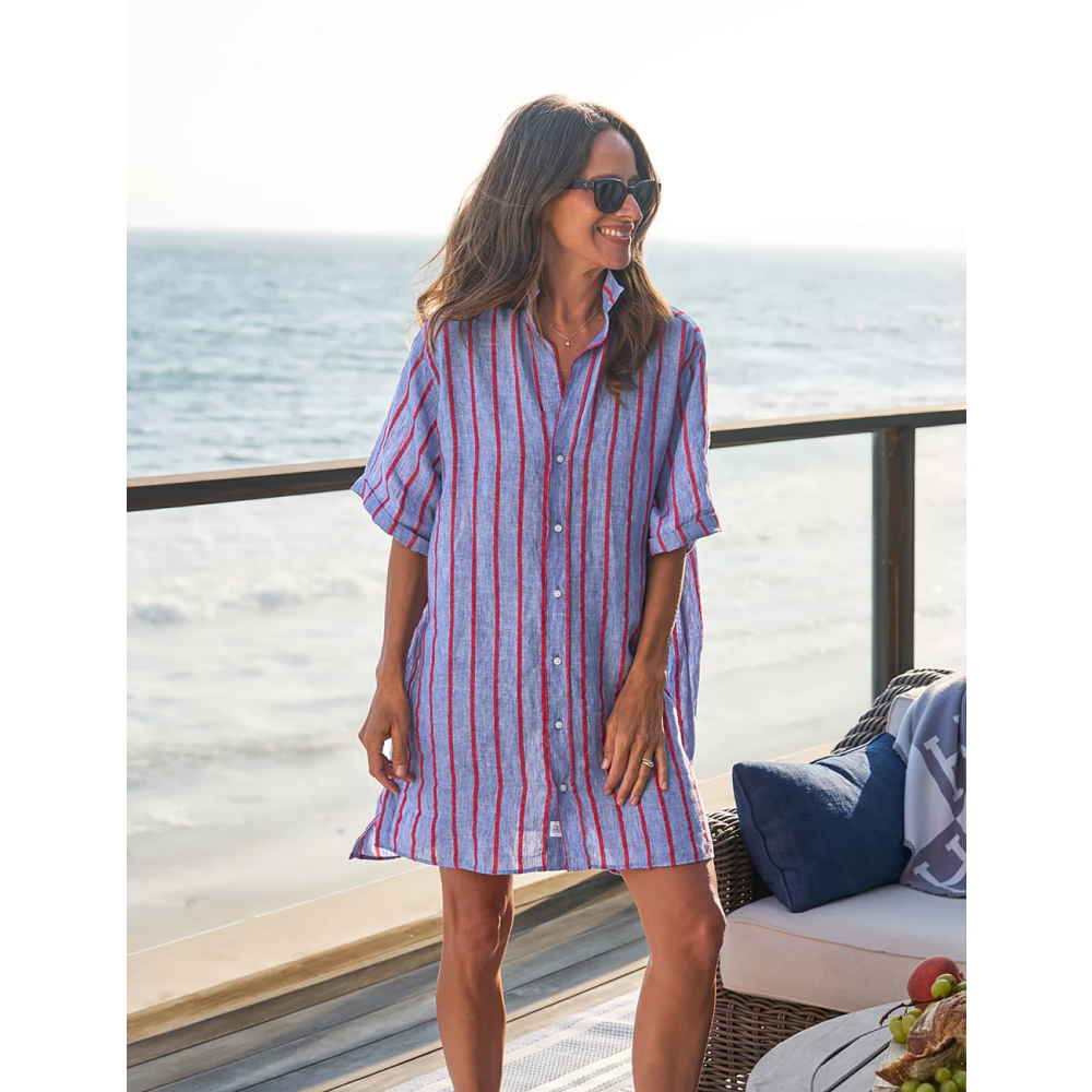 ROSEMARY SHORT-SLEEVE SHIRTDRESS