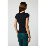 BABY RIB TEE BLACK