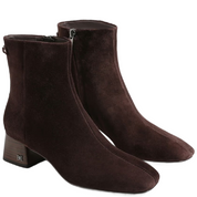 PAIGE ANKLE BOOT CAFE NOIR BROWN SUEDE