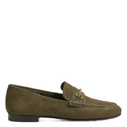 LORRAINE UNLINED LOAFER OLIVE