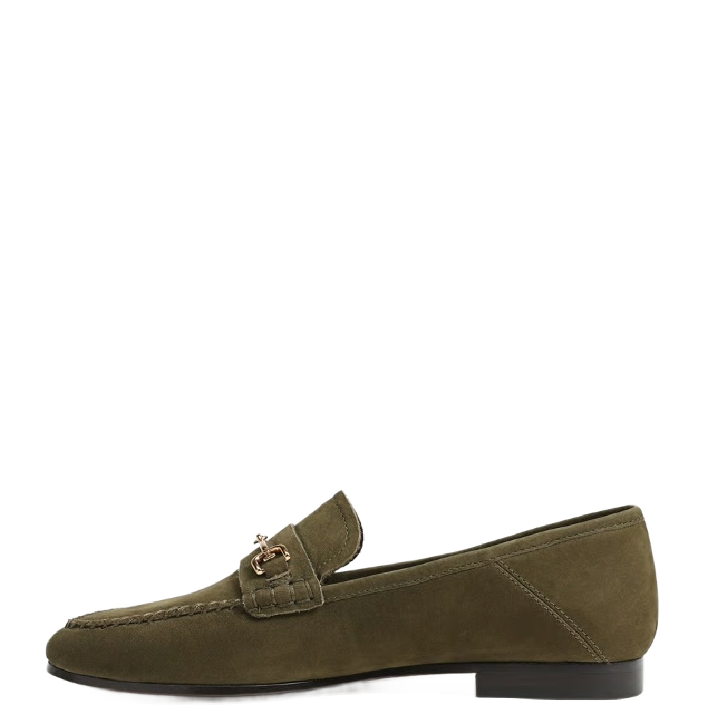 LORRAINE UNLINED LOAFER OLIVE