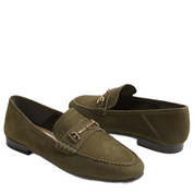 LORRAINE UNLINED LOAFER OLIVE