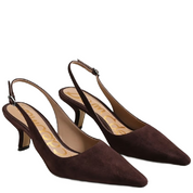 BIANKA SLINGBACK PUMP CAFE NOIR