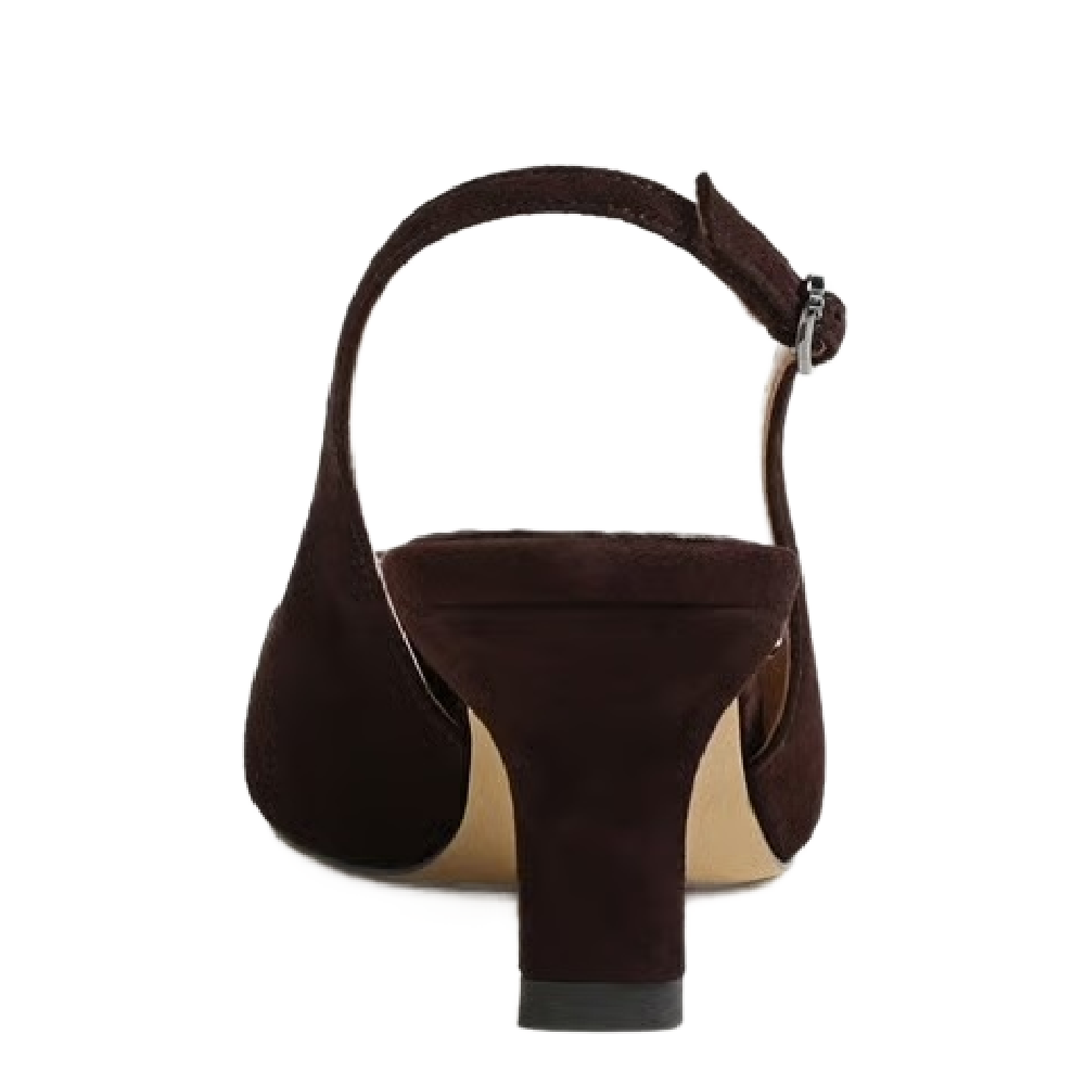 BIANKA SLINGBACK PUMP CAFE NOIR