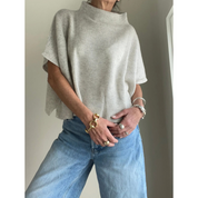 CROP CASHMERE TOPPER