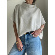 CROP CASHMERE TOPPER