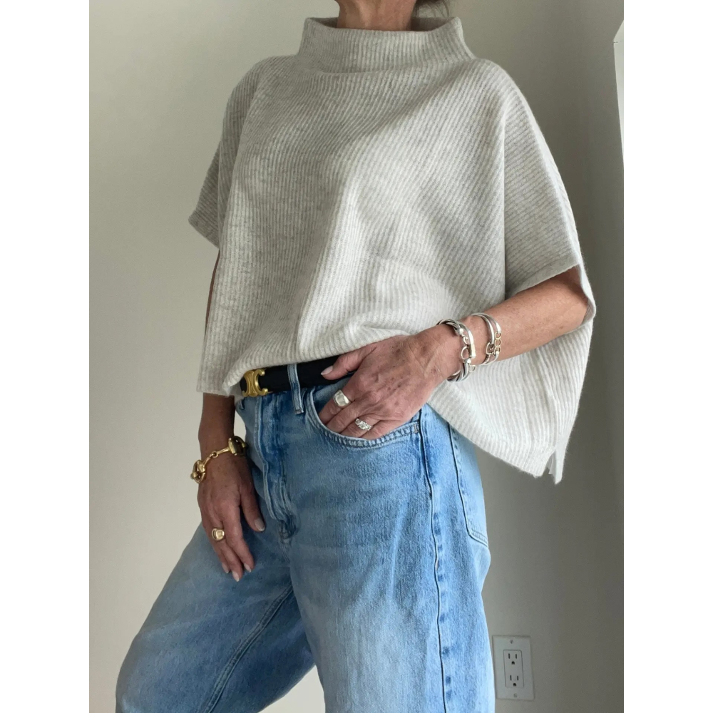 CROP CASHMERE TOPPER