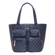NAVY MEDIUM METRO TRAVEL TOTE