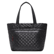 BLACK MEDIUM METRO TRAVEL TOTE