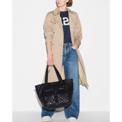 BLACK MEDIUM METRO TRAVEL TOTE