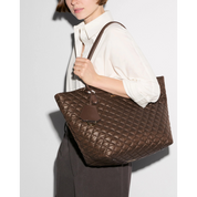 MEDIUM METRO DAILY TOTE WALNUT